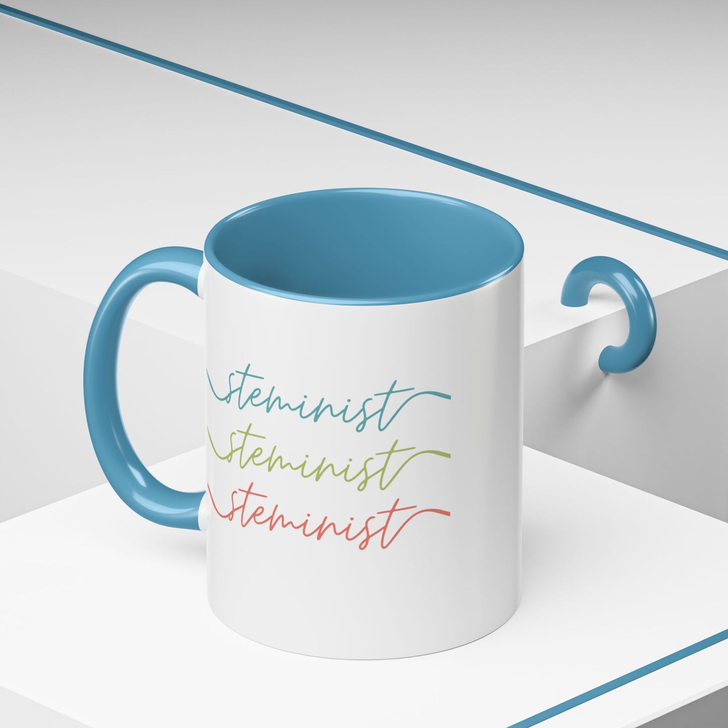 Steminist Cursive Mug