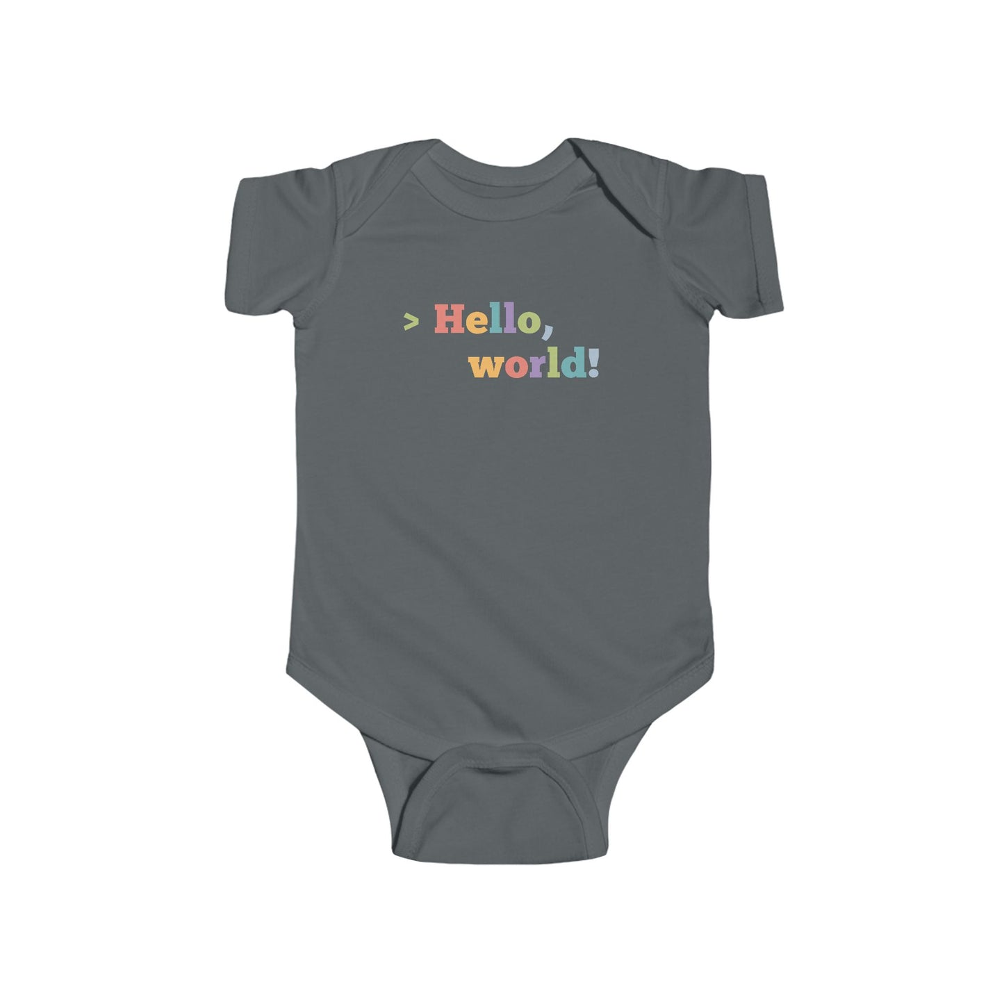Hello, World! Baby Bodysuit