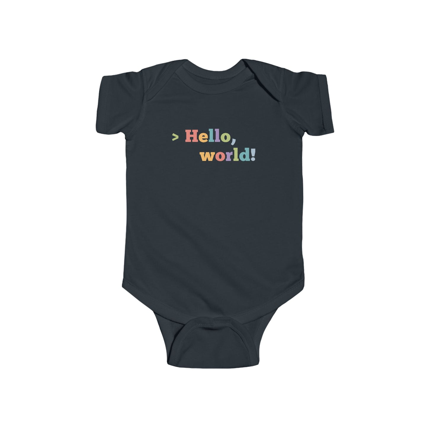 Hello, World! Baby Bodysuit