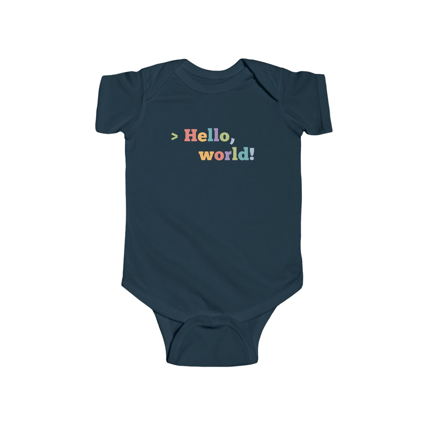 Hello, World! Baby Bodysuit