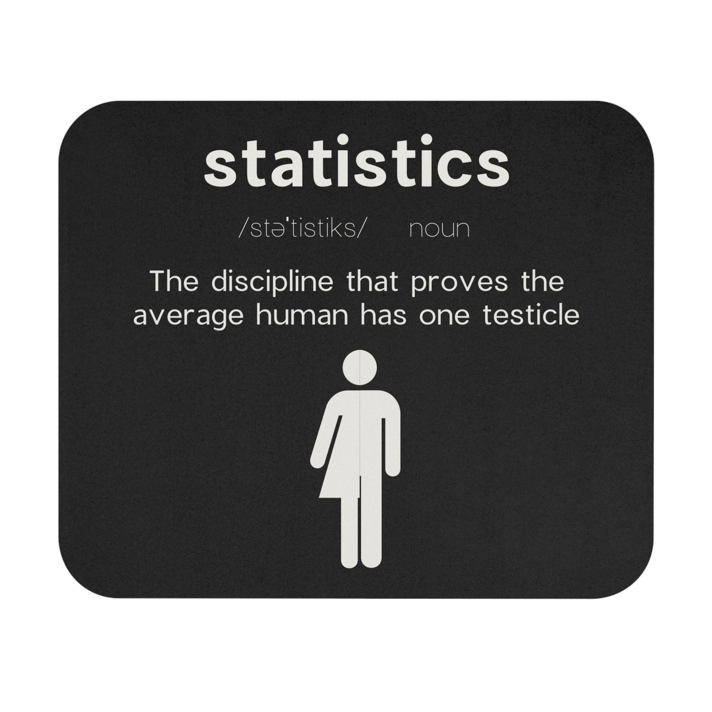 Statistics Definition Mouse Pad
