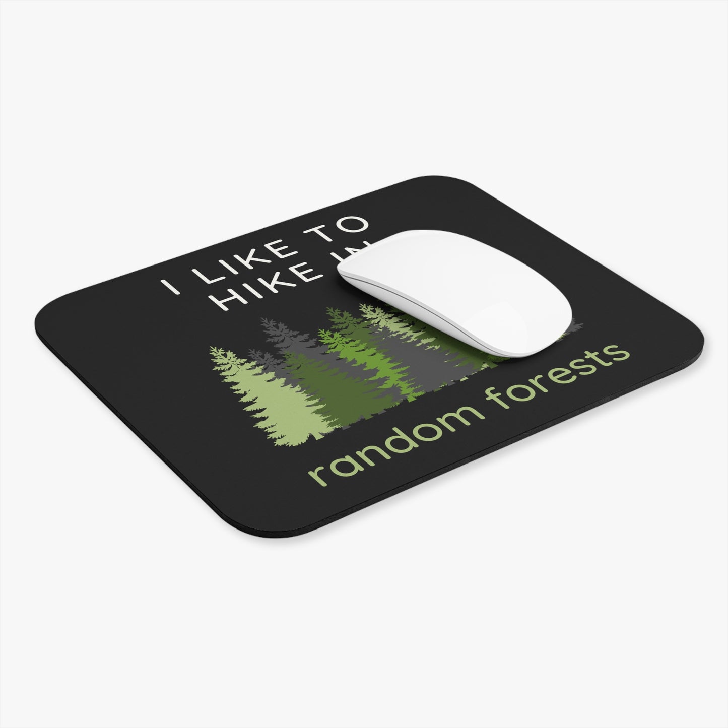 Hike in Random Forests Mouse Pad