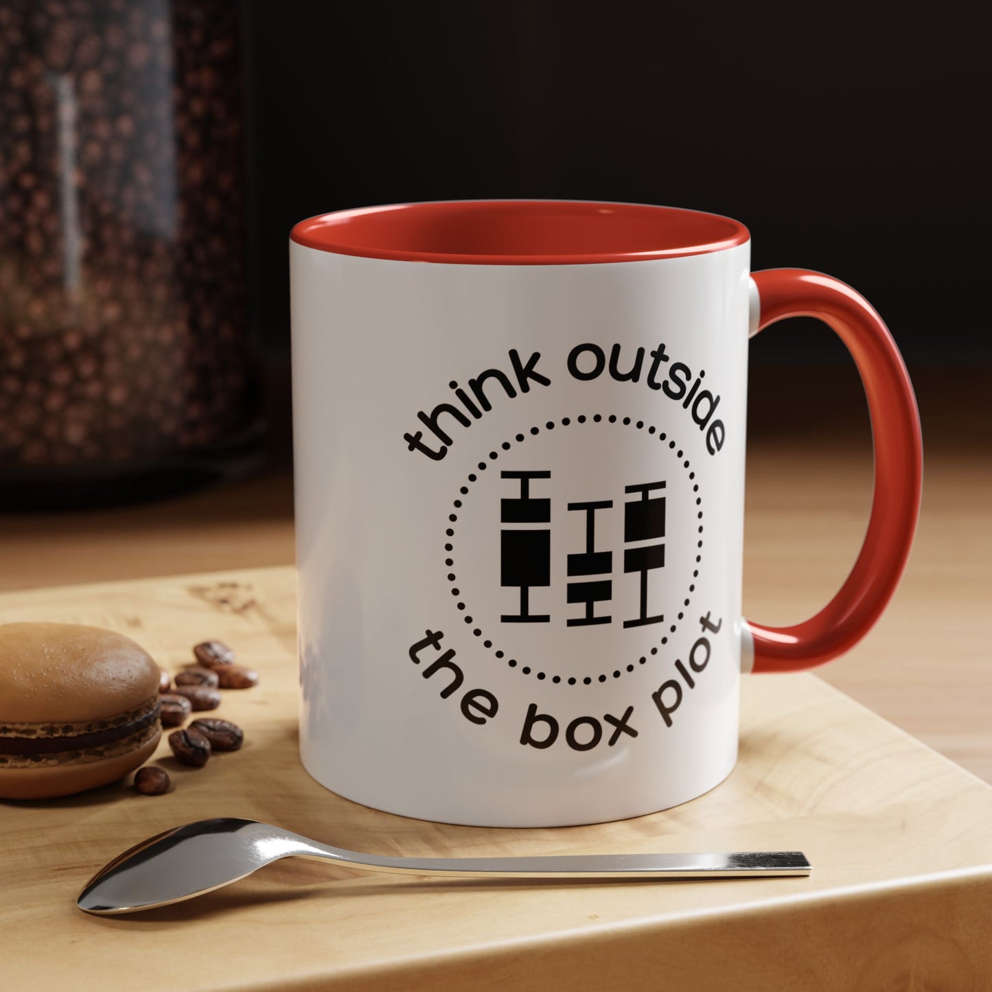 Think Outside the Boxplot Mug