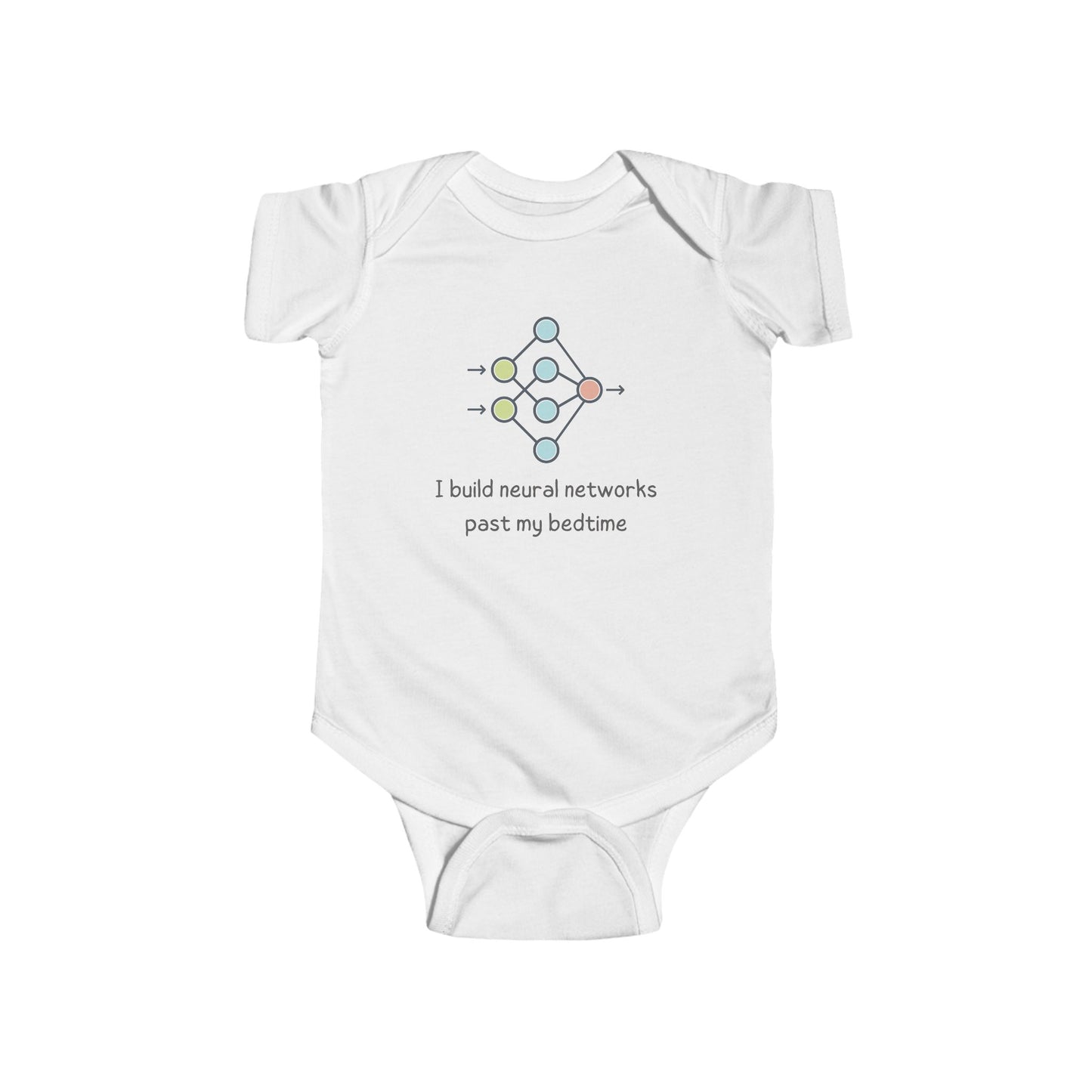 Neural Networks Past Bedtime Baby Bodysuit