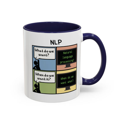 Natural Language Processing (NLP) Comic Mug