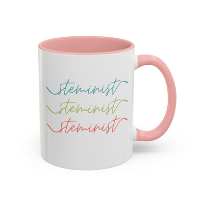Steminist Cursive Mug