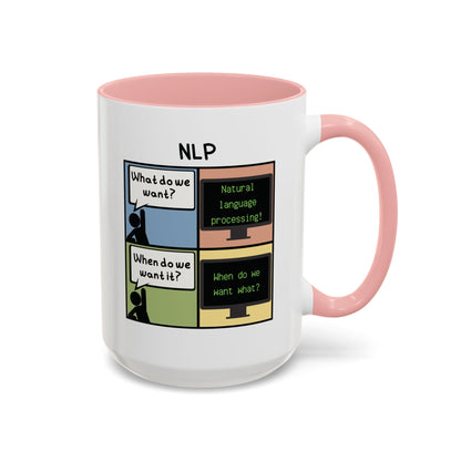 Natural Language Processing (NLP) Comic Mug