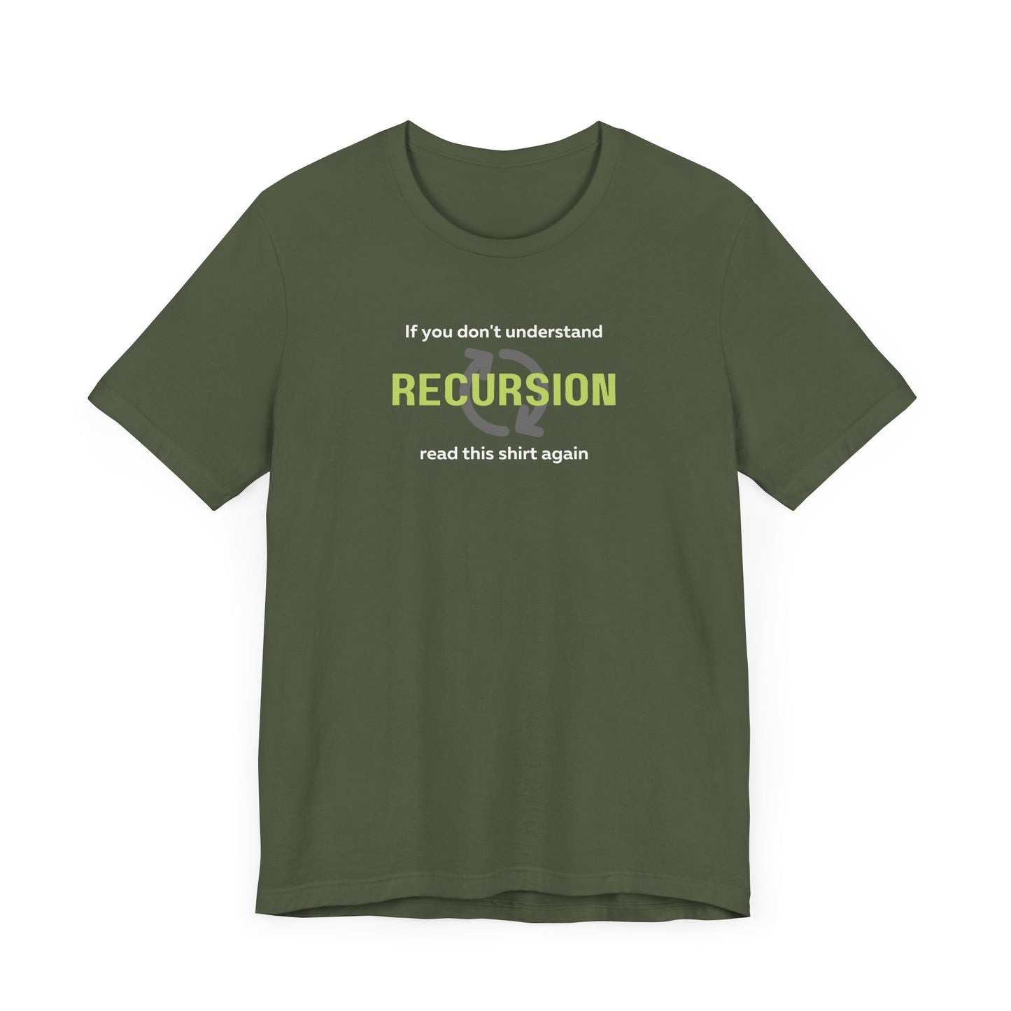 Recursion...Read Again Tee