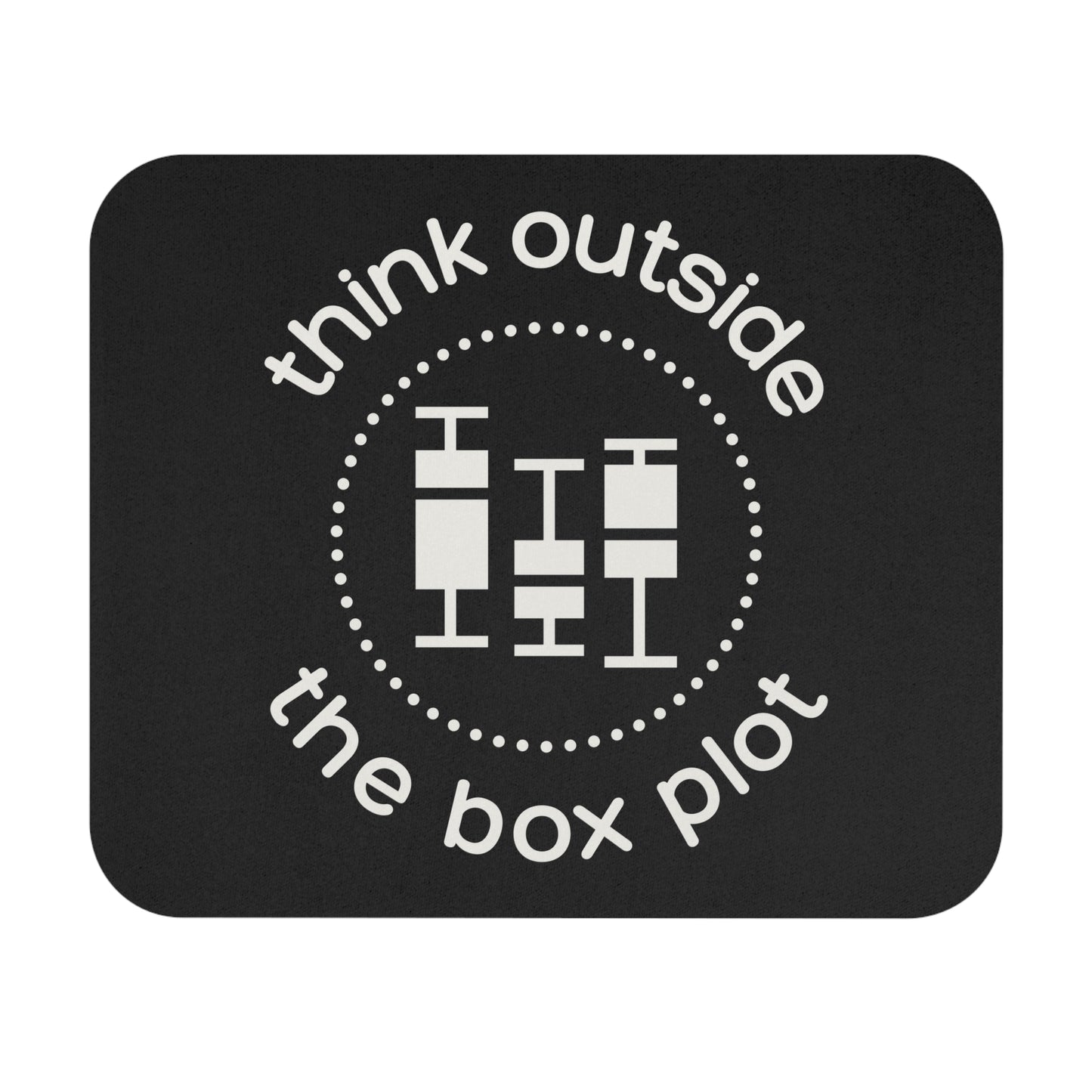 Think Outside the Box Plot Mouse Pad