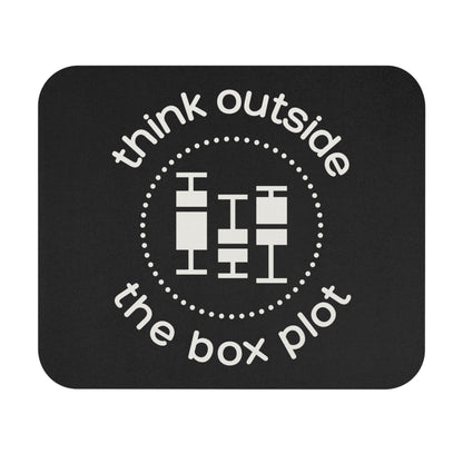 Think Outside the Box Plot Mouse Pad