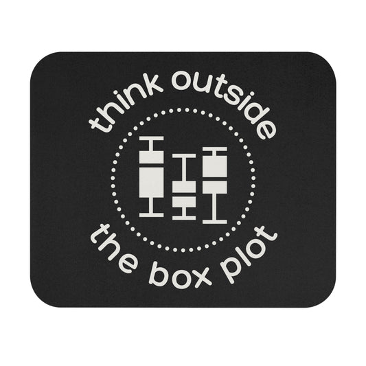 Think Outside the Box Plot Mouse Pad