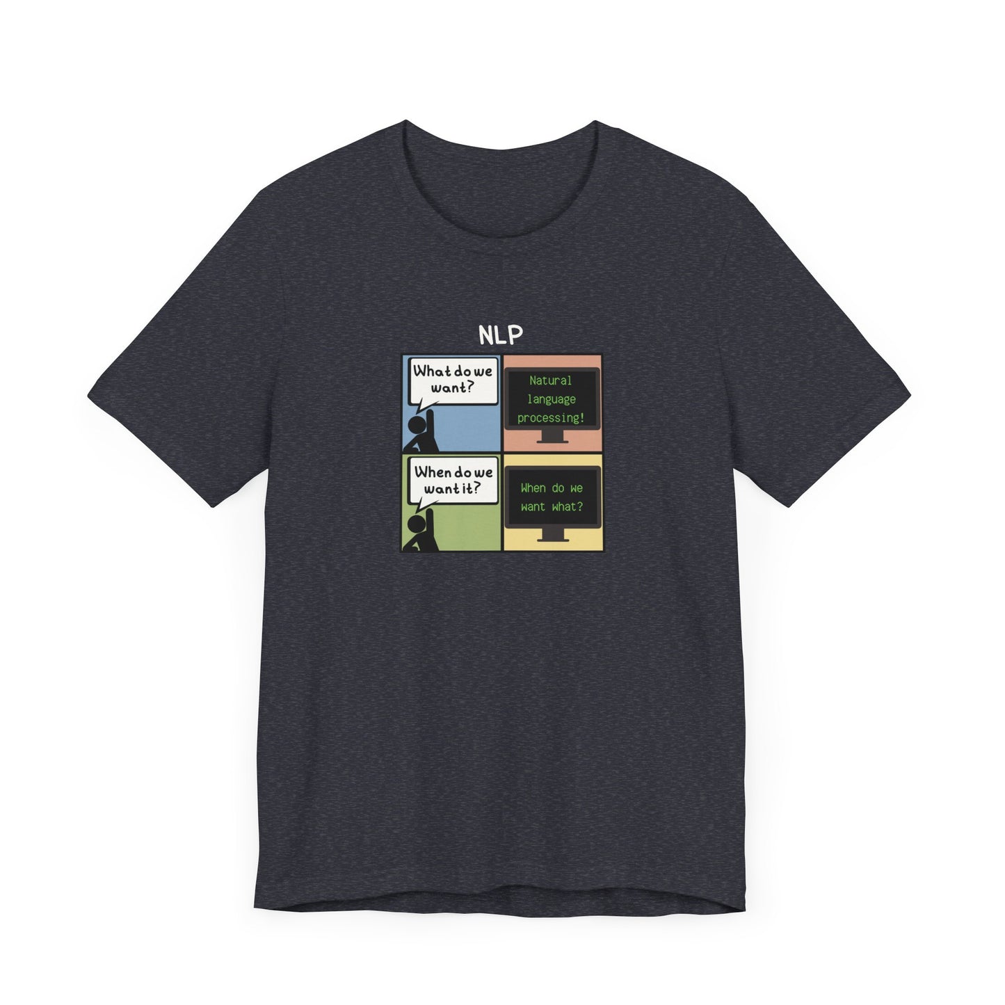 Natural Language Processing (NLP) Comic Tee