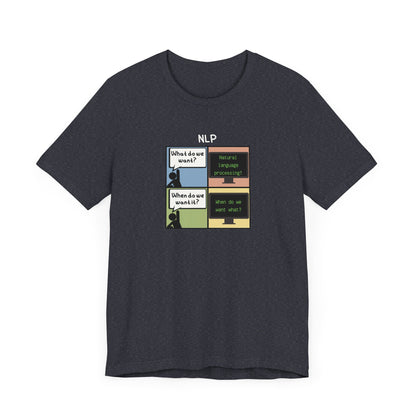 Natural Language Processing (NLP) Comic Tee