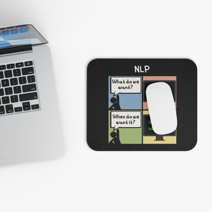 Natural Language Processing (NLP) Comic Mouse Pad