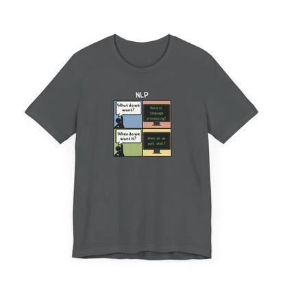 Natural Language Processing (NLP) Comic Tee
