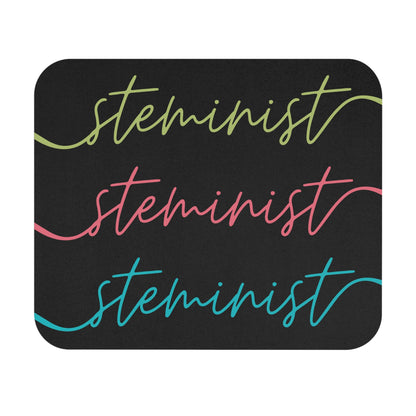 Steminist Cursive Mouse Pad
