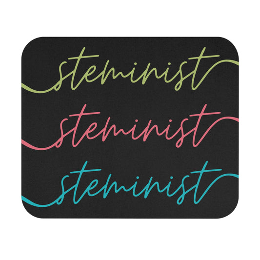 Steminist Cursive Mouse Pad