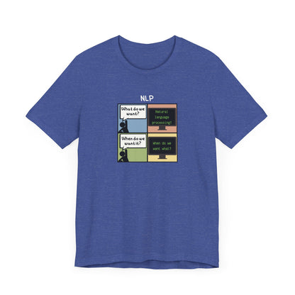 Natural Language Processing (NLP) Comic Tee