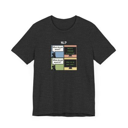 Natural Language Processing (NLP) Comic Tee