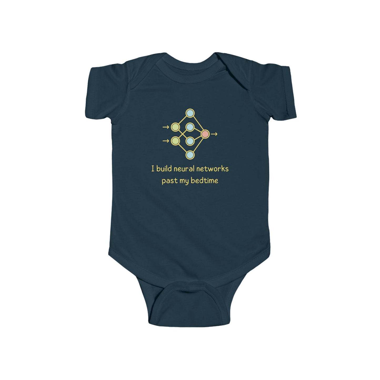 Neural Networks Past Bedtime Baby Bodysuit