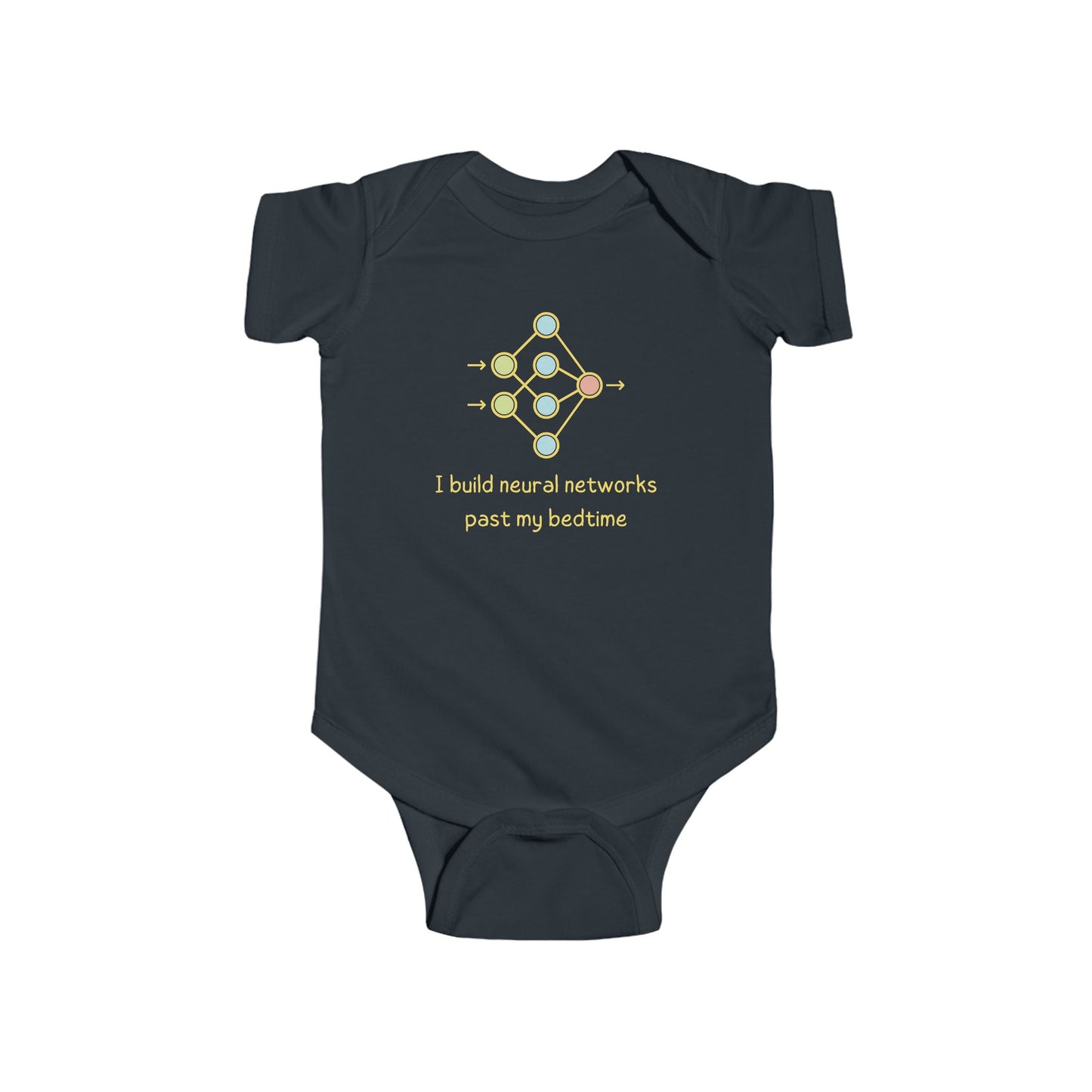Neural Networks Past Bedtime Baby Bodysuit