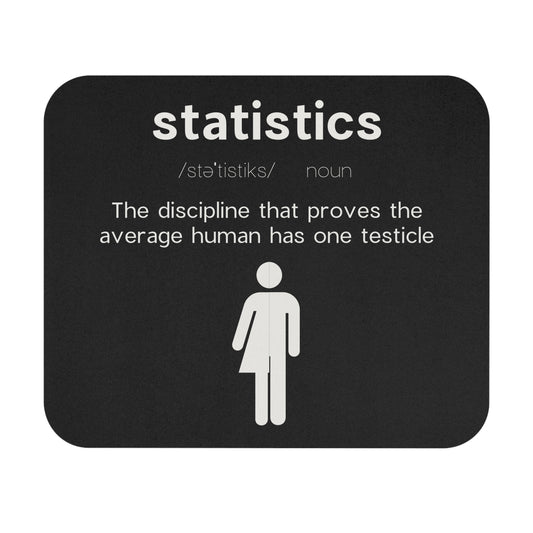 Statistics Definition Mouse Pad