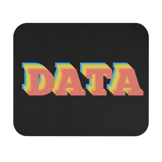Colorful Data Mouse Pad
