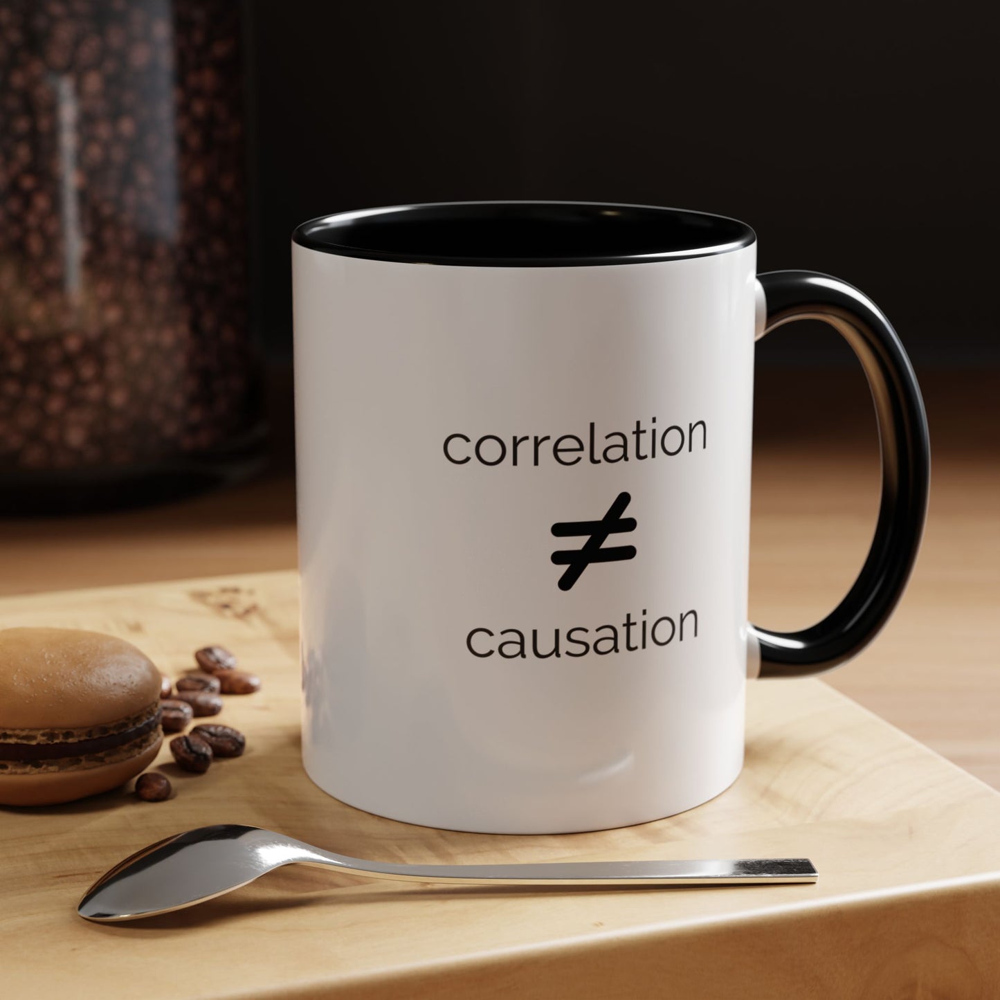 Correlation != Causation Mug