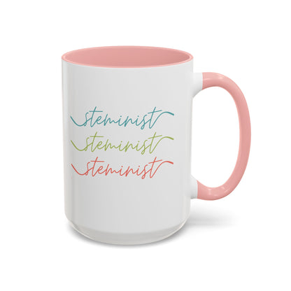 Steminist Cursive Mug
