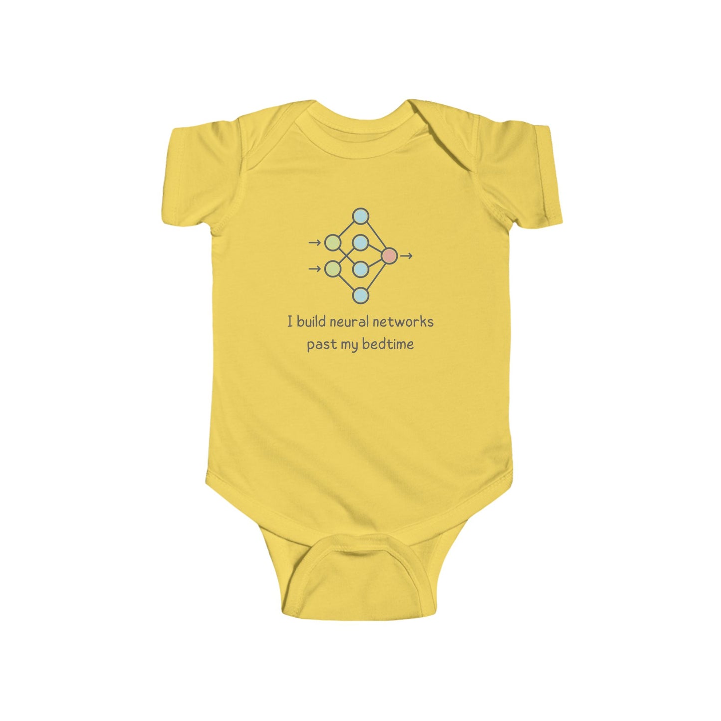 Neural Networks Past Bedtime Baby Bodysuit