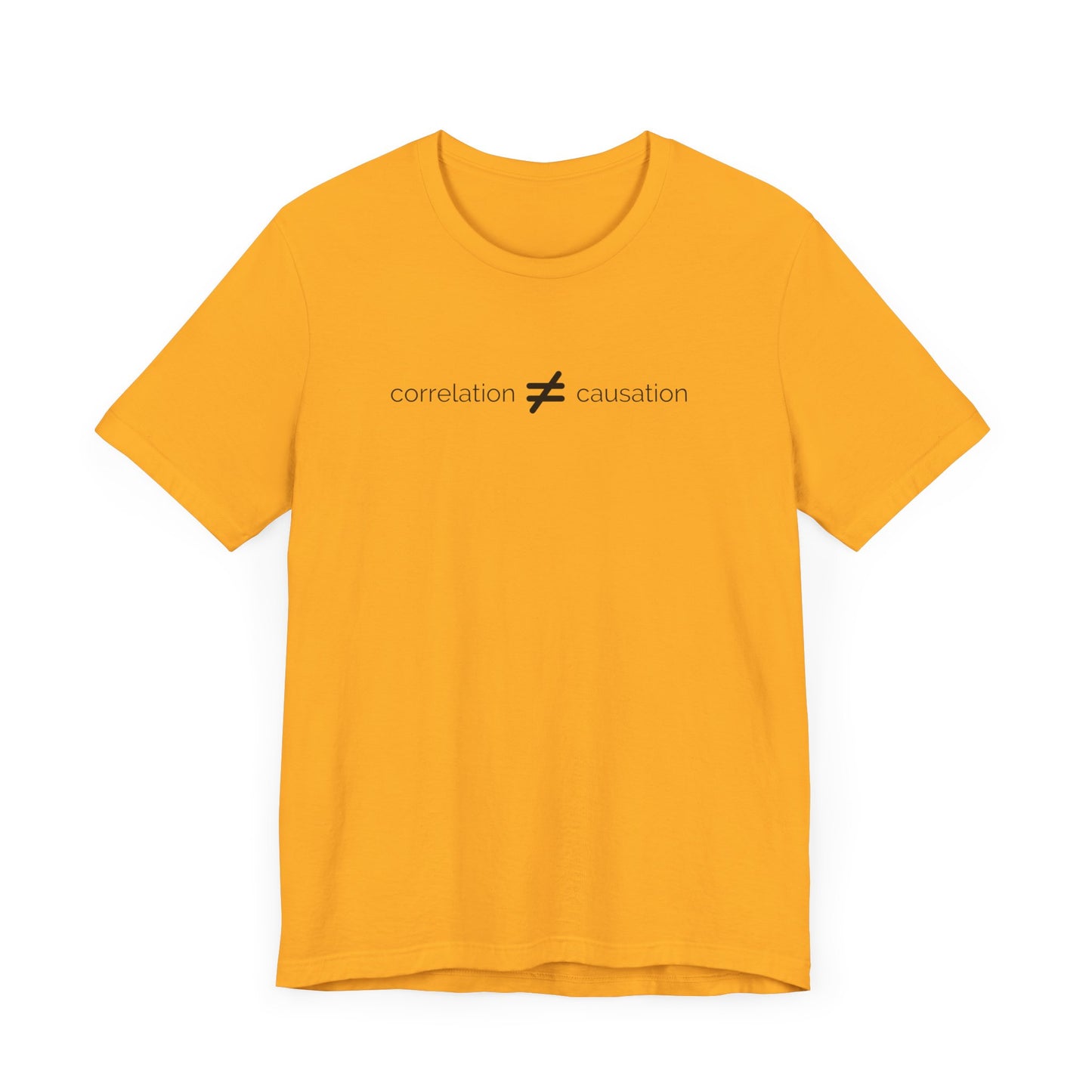 Correlation is not Causation Tee