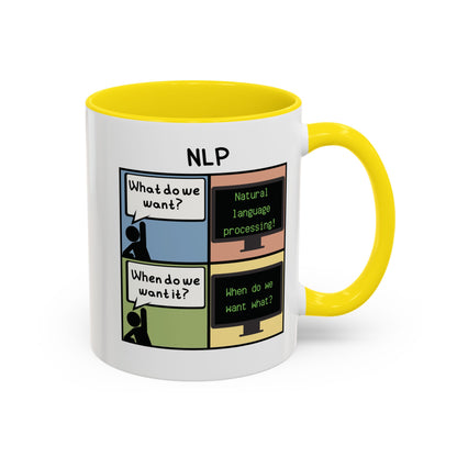 Natural Language Processing (NLP) Comic Mug