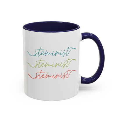 Steminist Cursive Mug