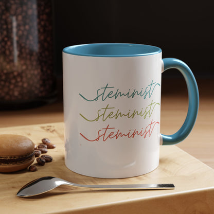 Steminist Cursive Mug