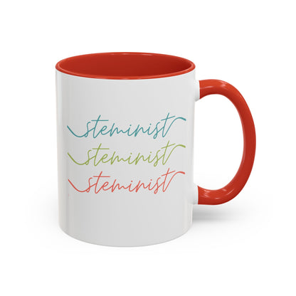 Steminist Cursive Mug