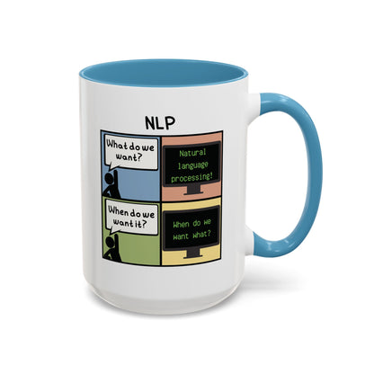 Natural Language Processing (NLP) Comic Mug