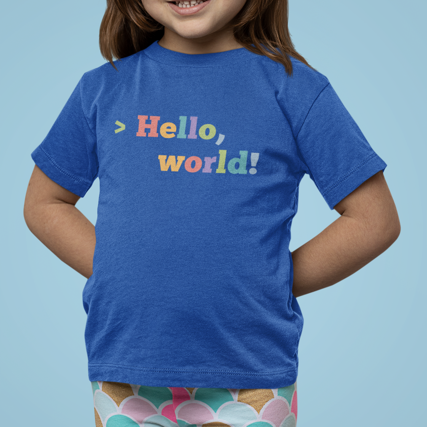 Hello, World! Toddler Tee