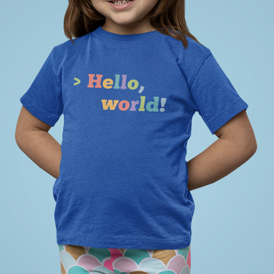 Hello, World! Toddler Tee