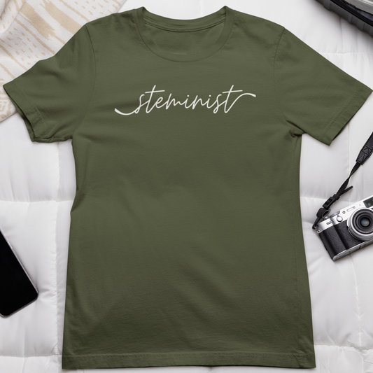Steminist Cursive Tee